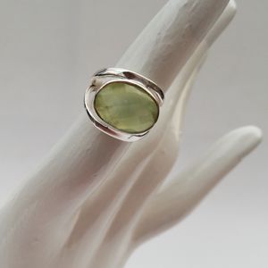 925 Sterling Silver-Genuine Gemstones Ring-Vintage